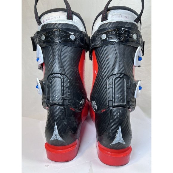 Kids Race Ski Boots Atomic Redster FIS 70 - Size 6.5 / Mondo 24.5 Pre Owned - Picture 5 of 8